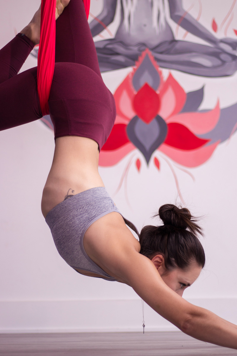 Lisa Spring Studio - Aerial Yoga Chicago Photography