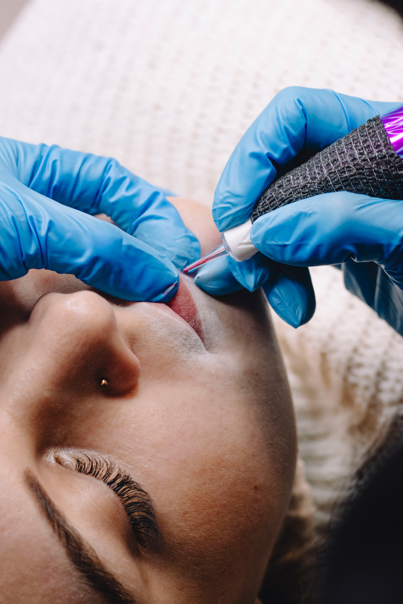 Permanent Perfection by Anara - Permanent Makeup Artist Branding Photography