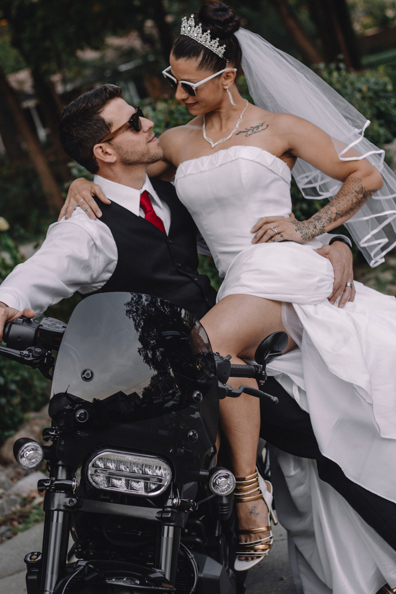 Harley Davidson Wedding