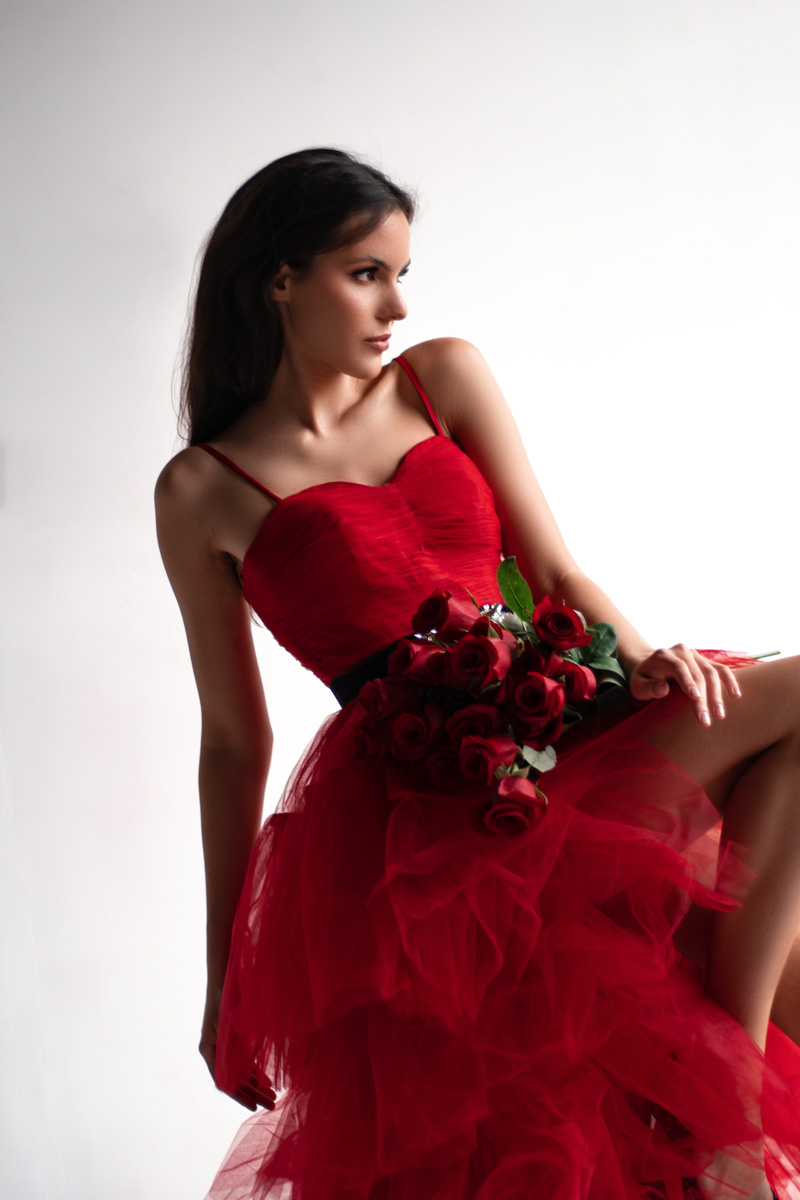 Women's Portrait Photography - Rose Portrait Women Orland Park Photographer